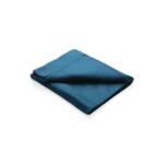 Fleece blanket in pouch