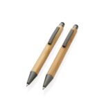 Bamboo modern pen set in box