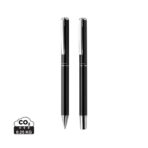Swiss Peak Cedar RCS certified recycled aluminium pen set - Image 2