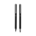 Swiss Peak Cedar RCS certified recycled aluminium pen set - Image 4