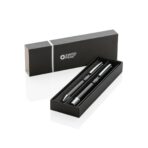 Swiss Peak Cedar RCS certified recycled aluminium pen set - Image 8
