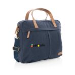 Impact AWARE™ 16 oz. recycled canvas laptop bag - Image 8