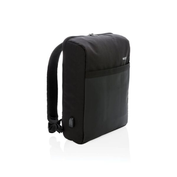 Swiss Peak 15" anti-theft RFID & USB backpack PVC free