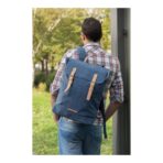 Canvas laptop backpack PVC free - Image 12