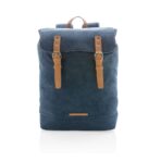 Canvas laptop backpack PVC free - Image 3