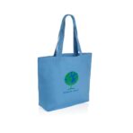 Impact Aware™ 240 gsm rcanvas shopper w/pocket - Image 5