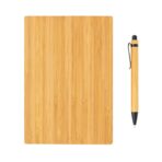 A5 Bamboo notebook & pen set - Slika 5