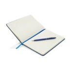 Standard hardcover PU A5 notebook with stylus pen - Image 3