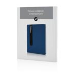 Standard hardcover PU A5 notebook with stylus pen - Image 8