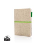 A5 jute notebook - Slika 2