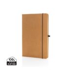 Recycled leather hardcover notebook A5 - Image 2