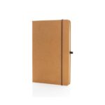 GRS Recycled leather hardcover notebook A5