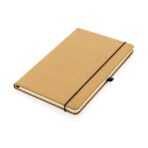 Recycled leather hardcover notebook A5 - Image 3