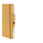 Recycled leather hardcover notebook A5 - Image 7