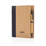 Kraft spiral notebook with pen - Image 6