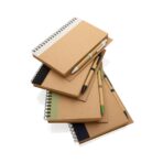 Kraft spiral notebook with pen - Image 7