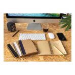 Kraft spiral notebook with pen - Image 8