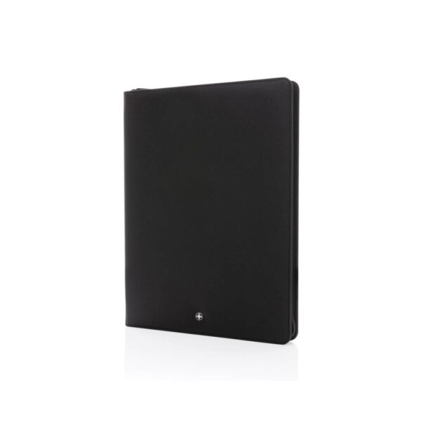 Swiss Peak Heritage RCS rPU A4 portfolio with zipper