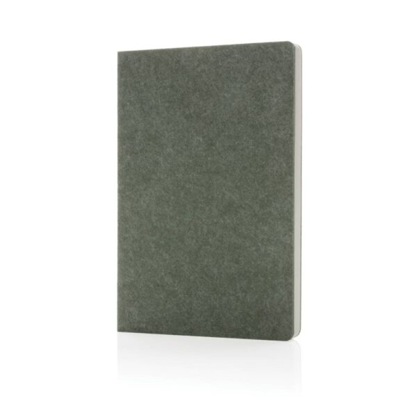 Phrase GRS certified recycled felt A5 notebook