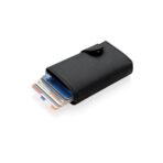 Standard aluminium RFID cardholder with PU wallet