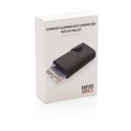 Standard aluminium RFID cardholder with PU wallet - Slika 11
