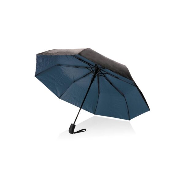 21" Impact AWARE™ RPET 190T Pongee dual colour mini umbrella