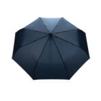 21" Impact AWARE™ RPET 190T bamboo auto open/close umbrella - Image 3