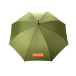 27" Impact AWARE™ RPET 190T auto open bamboo umbrella - Image 6