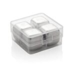 Re-usable stainless steel ice cubes 4pc - Image 4