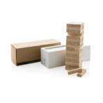 Deluxe tumbling tower wood block stacking game - Slika 9