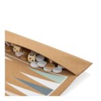 Britton cork foldable backgammon and checkers game set - Slika 5