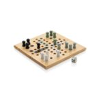 Claire wooden Ludo game