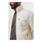 IQONIQ Diran recycled polyester pile fleece jacket - Image 9