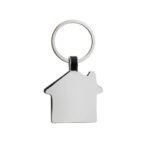 RCS recycled zinc alloy house keyring