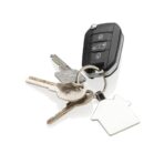 RCS recycled zinc alloy house keyring - Image 3