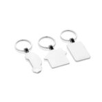 RCS recycled zinc alloy house keyring - Image 7