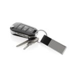 Luxury PU keychain RCS recycled zinc alloy - Image 4