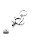 RCS recycled zinc alloy 3 in 1 keychain - Slika 2