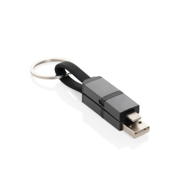 Terra reciklirani aluminijski kabel za brzo punjenje 4 u 1 od 60 W
