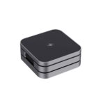 Terra RCS recycled aluminium foldable 3 in 1 15W charger - Image 4