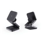 Terra RCS recycled aluminium foldable 3 in 1 15W charger - Image 7