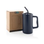 Cube RCS certified recycled steel mug 800ml - Image 14