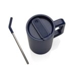 Cube RCS certified recycled steel mug 800ml - Image 9