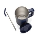 Cube RCS certified recycled steel mug 800ml - Image 10