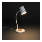 Zenara RCS recycled plastic and cork 15W wireless desk lamp - Slika 11
