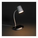 Zenara RCS recycled plastic and cork 15W wireless desk lamp - Slika 9
