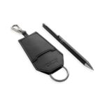 SP Tula RCS certified recycled PU key holder and pen set