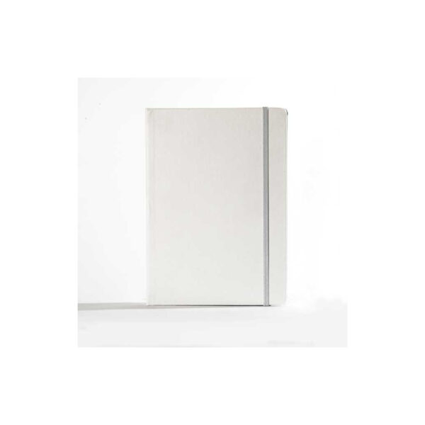 "RIO A5" White Business Notebook, dim: 14.8x21 cm, P/20