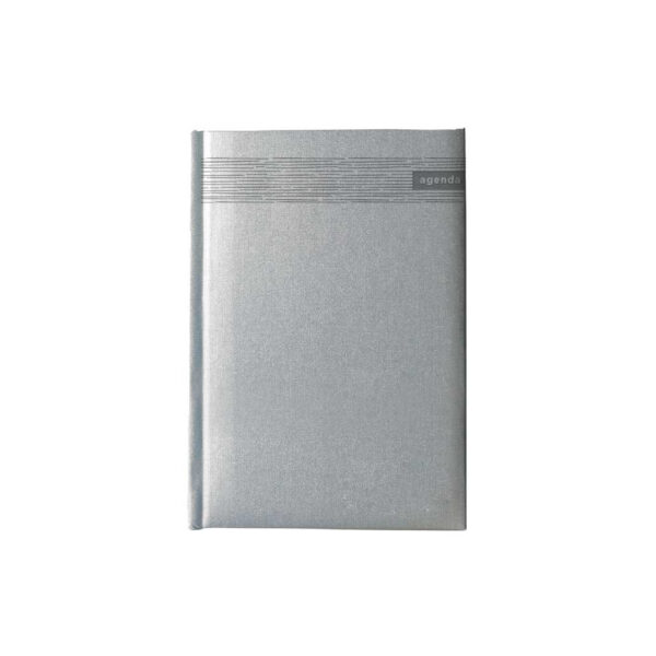 "TALIS A4" silver notebook, dim: 20x26.5 cm, 192 pages, P/20