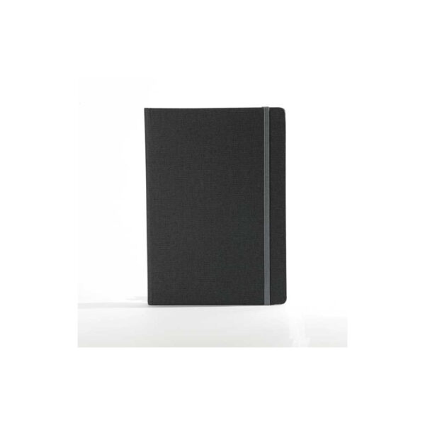 "RIO A6" ANTHRACITE GRAY NOTEBOOK, business, dim: 11.5x15.5 cm, P/40